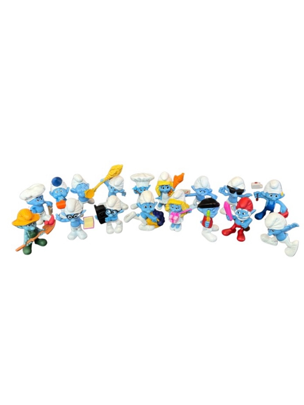 17 Smurfs McDonald’s Happy Meal Toys 2011 and 2013